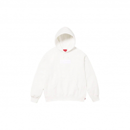 Худи Supreme Box Logo Hoodie Triple White