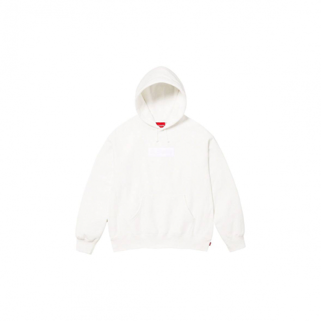 Худи Supreme Box Logo Hoodie Triple White