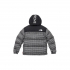 Пуховик Supreme x The North Face Nuptse Jacket Black Grey