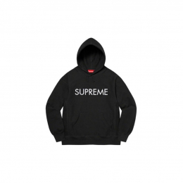 Худи Supreme Capital Hoodie Black