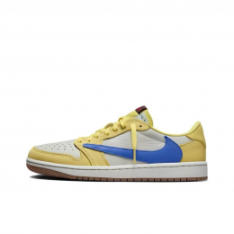 Travis Scott x Air Jordan 1 Low OG Canary Yellow