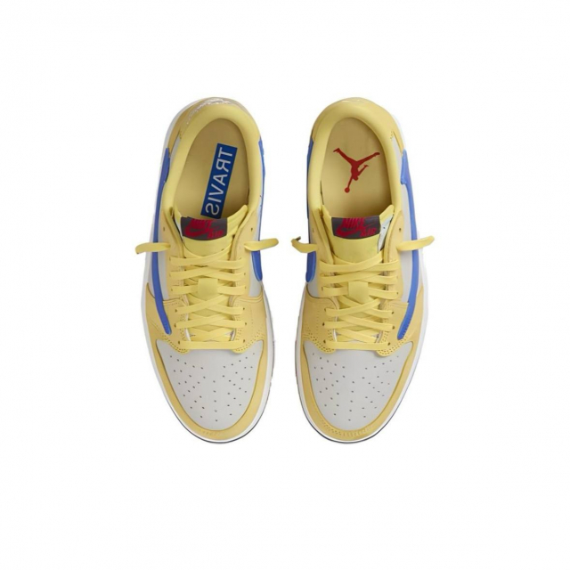 Travis Scott x Air Jordan 1 Low OG Canary Yellow