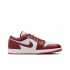 Air Jordan 1 Low Dune Red White