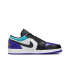 Air Jordan 1 Low Purple Aqua Black