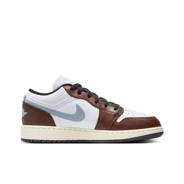 Air Jordan 1 Low Mocha Blue Grey