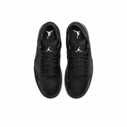 Air Jordan 1 Low Black Croc