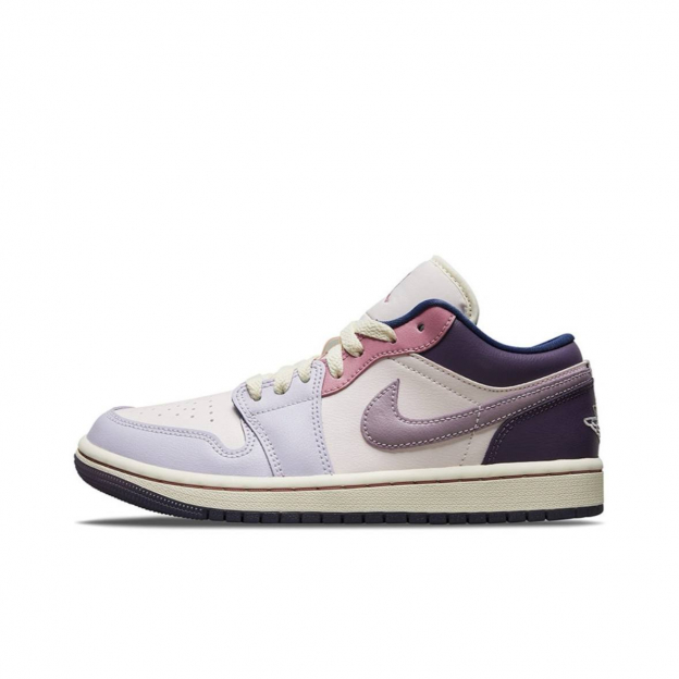 Air Jordan 1 Low Pastel Pink Purple