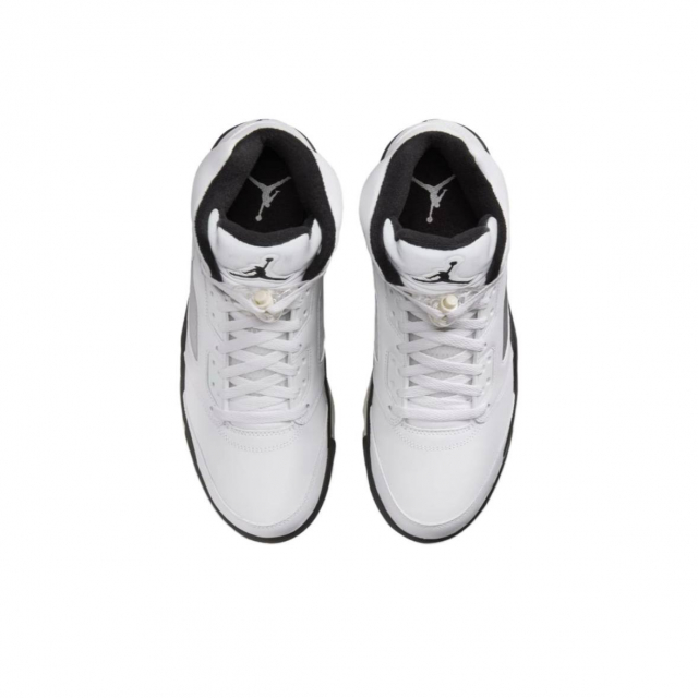 Air Jordan 5 Retro White and Black