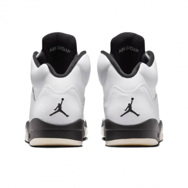 Air Jordan 5 Retro White and Black