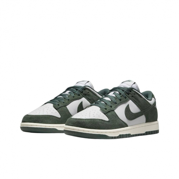 Nike Dunk Low Next Nature Green Suede