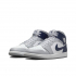 Air Jordan 1 Mid Wolf Grey Midnight Navy