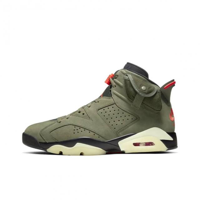 Travis Scott x Air Jordan 6 Medium Olive 