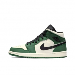 Air Jordan 1 Mid Pine Green