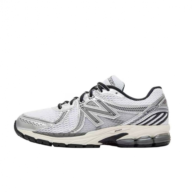 Кроссовки New Balance 860 V2 White Silver Grey