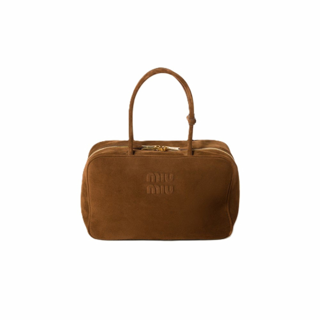 Сумка Miu Miu Suede Beau Bag Brown