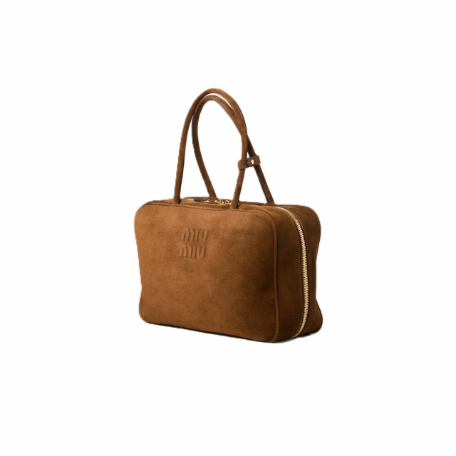 Сумка Miu Miu Suede Beau Bag Brown - изображение 1