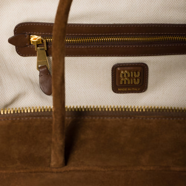 Сумка Miu Miu Suede Beau Bag Brown - изображение 3