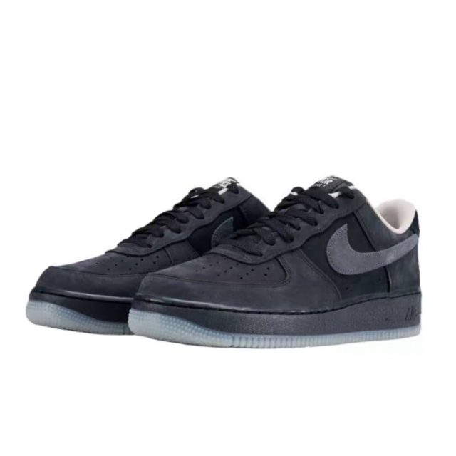 Кроссовки Nike Air Force 1 Low Black Fossil - изображение 1