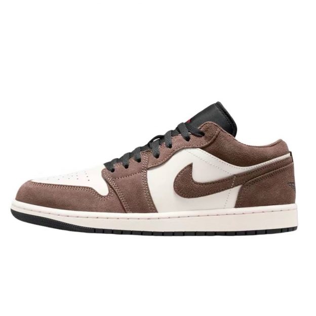 Кроссовки Air Jordan 1 Low Palomino Phantom Sail Black
