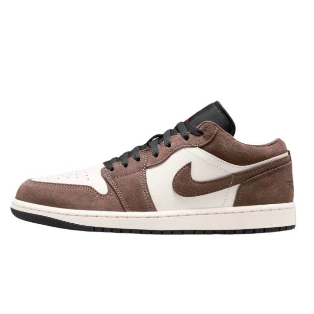 Кроссовки Air Jordan 1 Low Palomino Phantom Sail Black