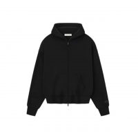 Худи Fear of God Essentials Classic Fleece Zip-Up Hoodie Black