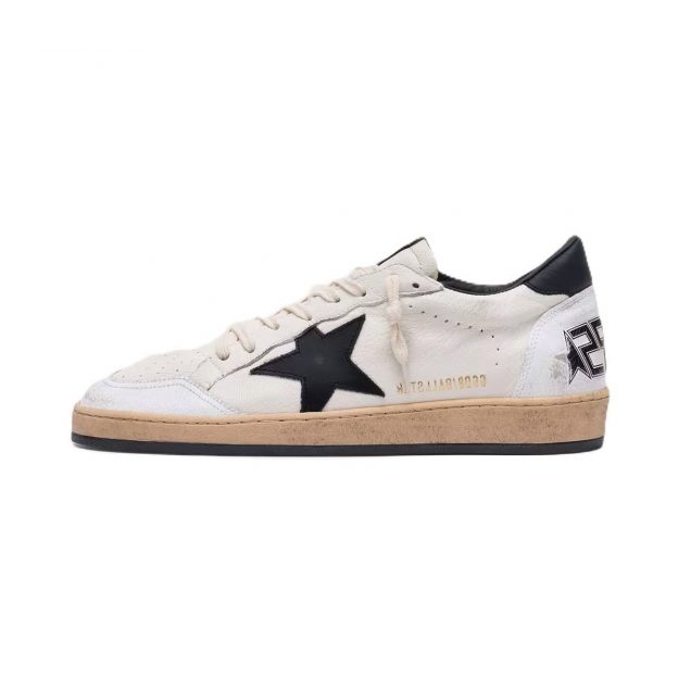 Кроссовки Golden Goose Ball Star White Black