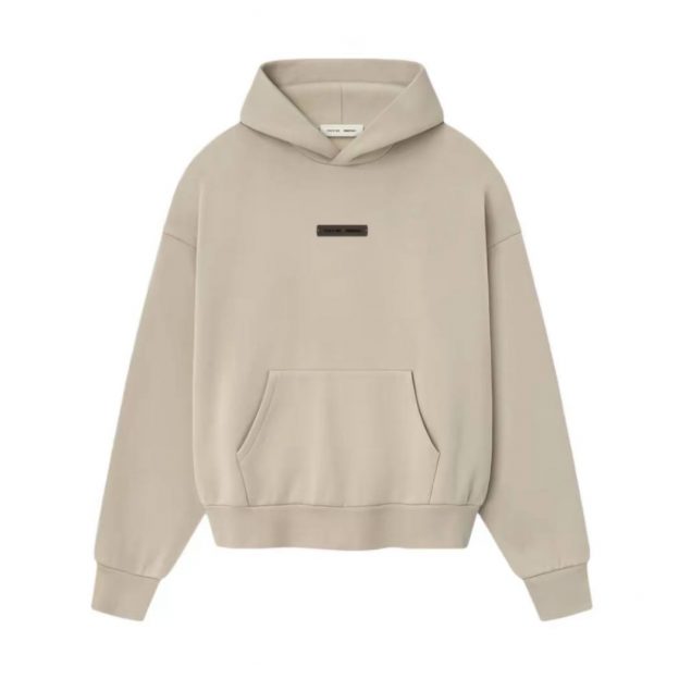 Худи Fear of God Essentials Classic Fleece Hoodie Timber