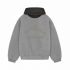 Худи Fear of God Essentials Nylon Fleece Hoodie Dark Heather Oatmeal