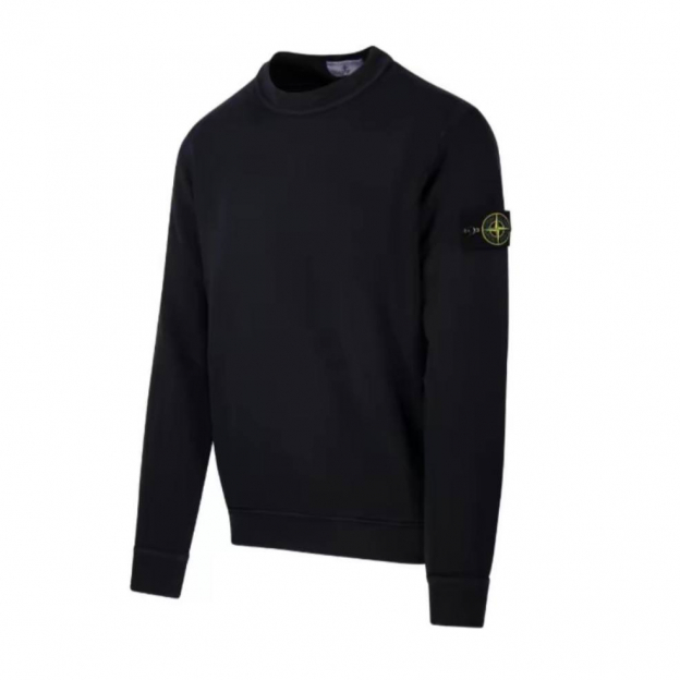 Свитшот Stone Island Logo Patch Crewneck Black - изображение 2