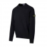 Свитшот Stone Island Logo Patch Crewneck Black - миниатюра 2