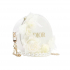 Сумка Dior Customized Cosmetic Bag Cream White Flowers - миниатюра 1