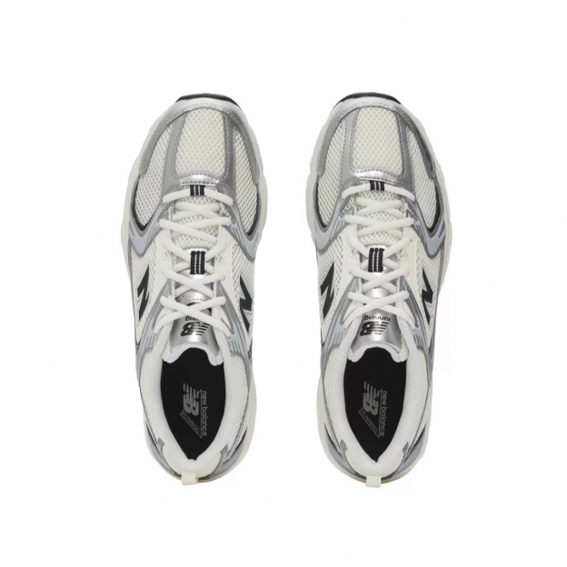 Кроссовки New Balance 530 Silver Cream Black - изображение 2