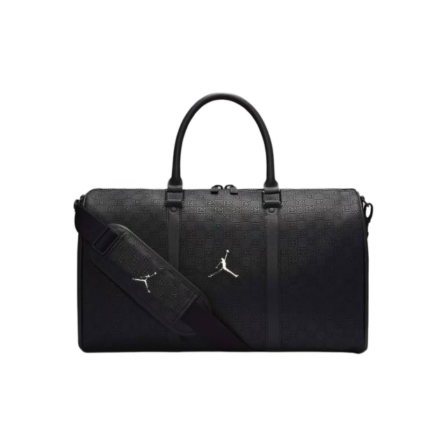 Jordan Duffle Bag Black Silver
