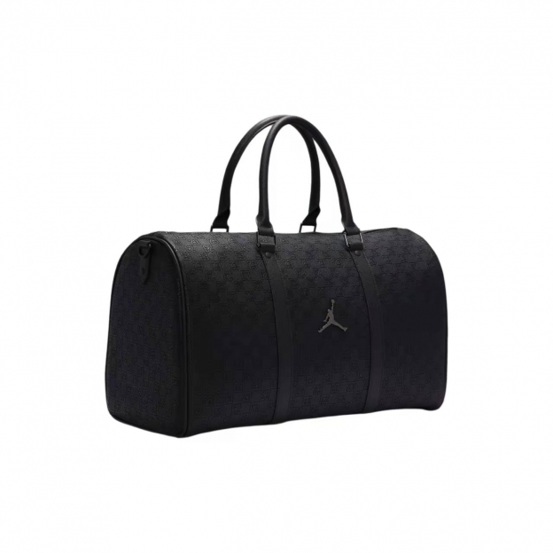 Jordan Duffle Bag Black Silver