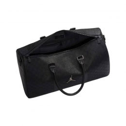Jordan Duffle Bag Black Silver