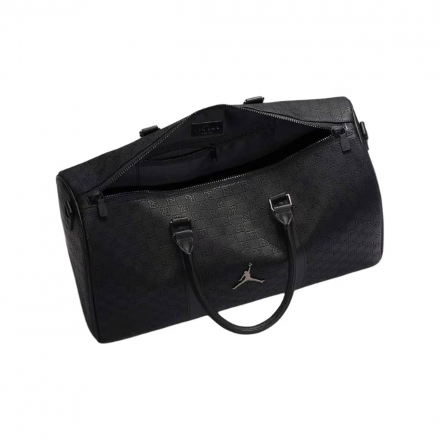 Jordan Duffle Bag Black Silver