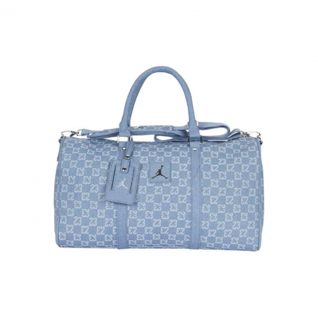 Jordan Duffle Bag Blue Denim