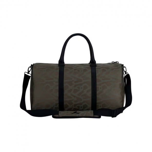 Jordan Duffle Bag Khaki Black