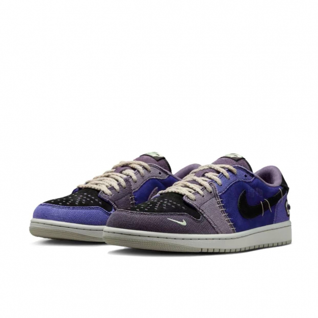Zion Williamson x Air Jordan 1 Low OG Regency Purple and Dark Raisin