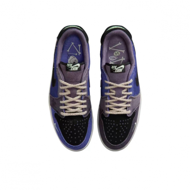 Zion Williamson x Air Jordan 1 Low OG Regency Purple and Dark Raisin