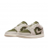 Air Jordan 1 Low Medium Olive Sail