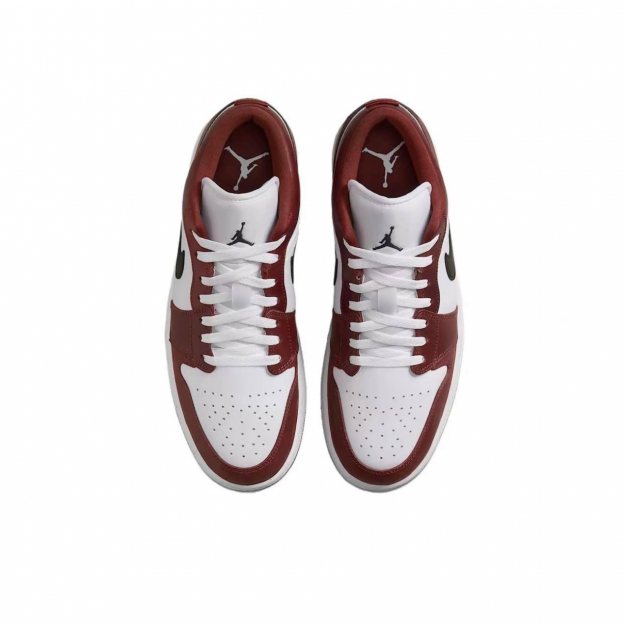 Air Jordan 1 Low Dark Pony White Black