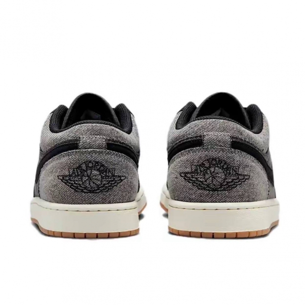Air Jordan 1 Low Black Denim