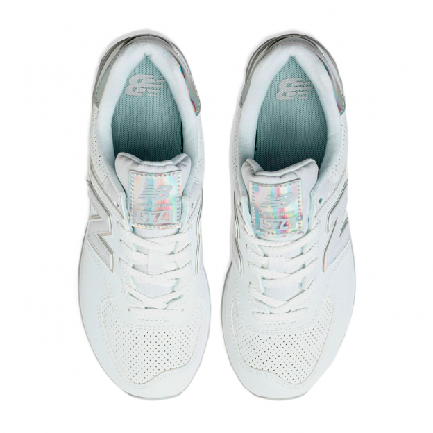 Кроссовки New Balance NB 574 White - изображение 1