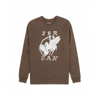 Лонгслив Jordan Artist Series Umar Rashid Long Sleeve Brown