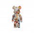 Medicom Toy Bearbrick Andy Warhol x Jean-Michel Basquiat