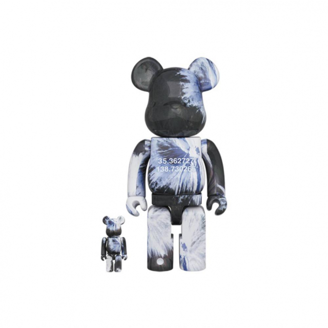 Medicom Toy Bearbrick Benjamin Grant - Overview Fuji Mount