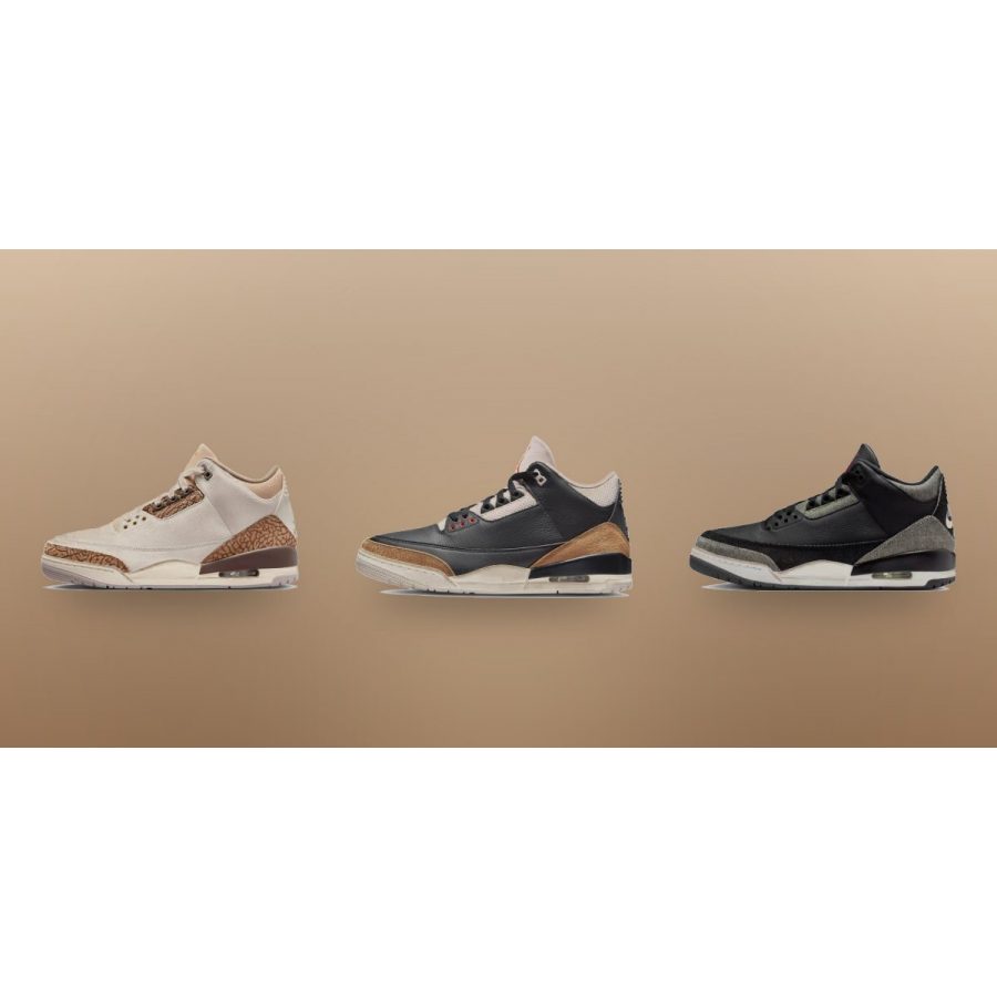 Air Jordan 3 «Fireside» выйдут 30 октября — коричневая замша и слоновий принт в тон
