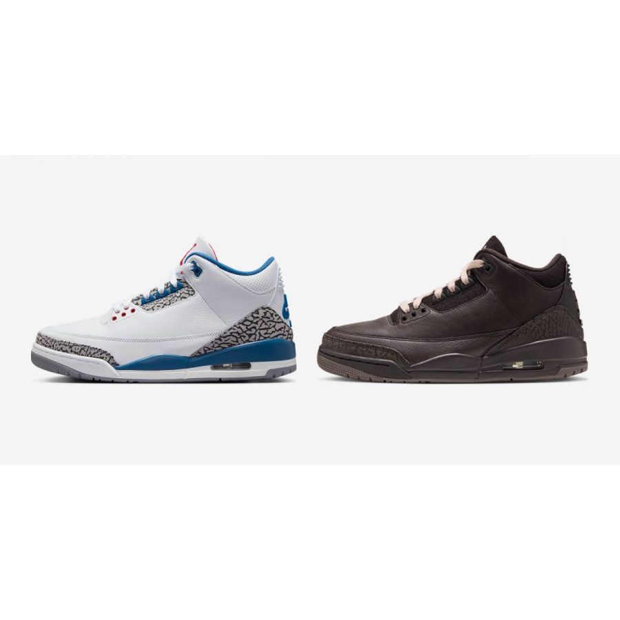 Air Jordan 3: слоновий принт, видимый Air и главные расцветки — от Black Cement до True Blue