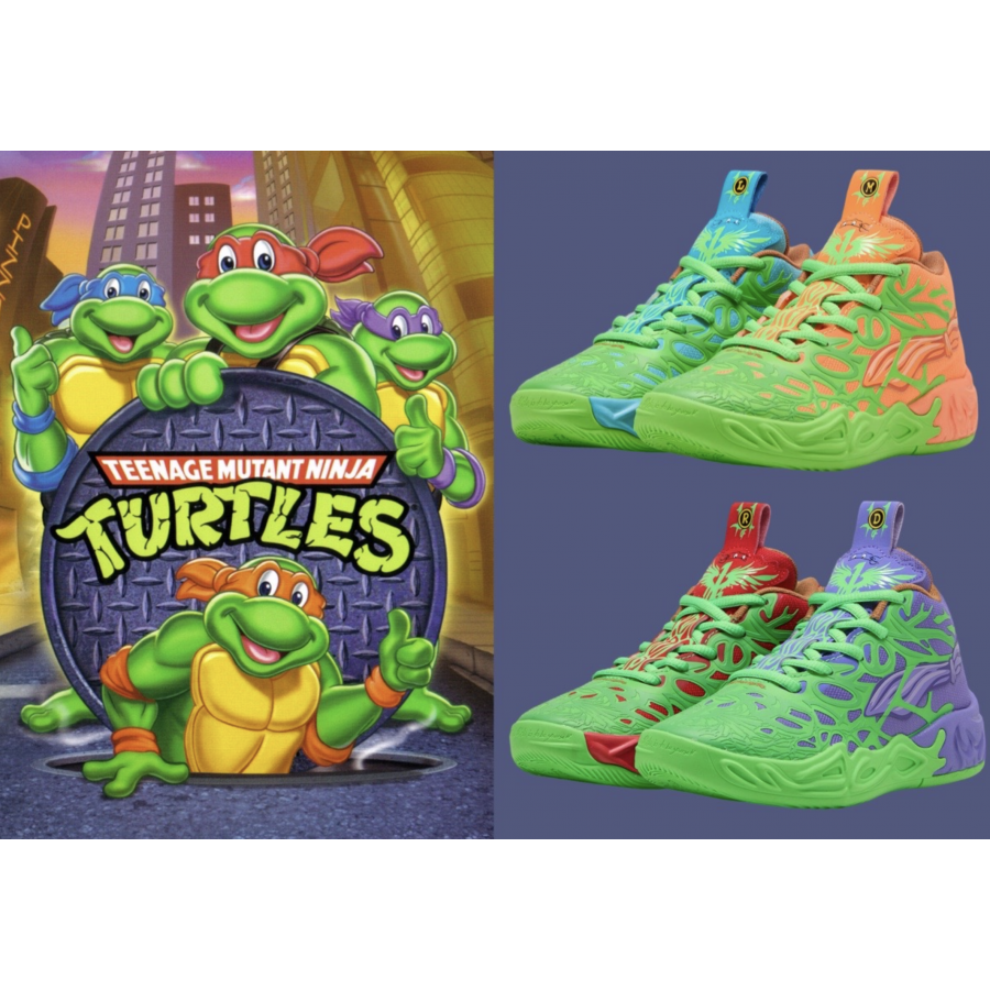 TEENAGE MUTANT NINJA TURTLES X PUMA MB.04: СОВМЕСТНЫЙ ПРОЕКТ ПУМЫ И ГЕРОЕВ ДЕТСТВА